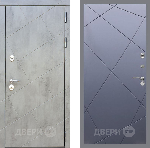 Входная металлическая Дверь Рекс (REX) 22 FL-291 Силк титан в Черноголовке