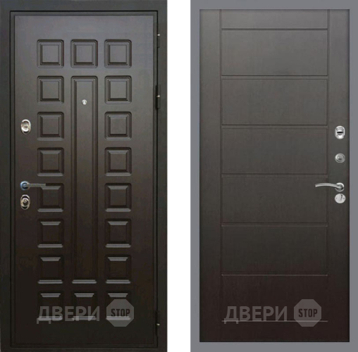 Входная металлическая Дверь Рекс (REX) Премиум 3к Сити Венге в Черноголовке