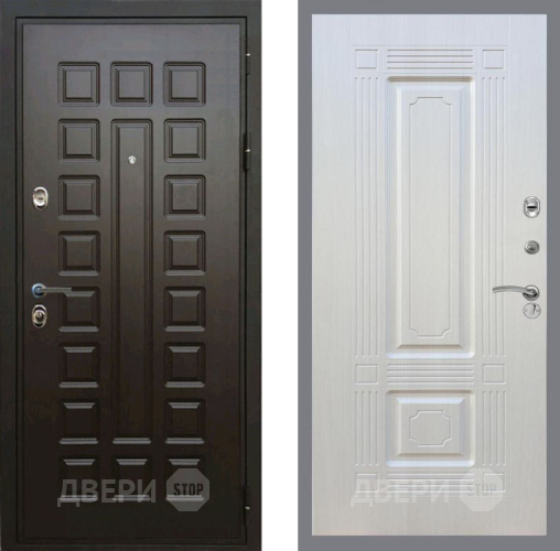Входная металлическая Дверь Рекс (REX) Премиум 3к FL-2 Лиственница беж в Черноголовке