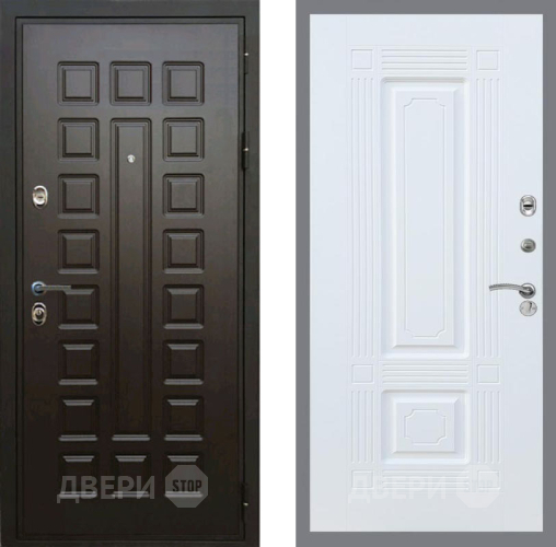 Дверь Рекс (REX) Премиум 3к FL-2 Силк Сноу в Черноголовке
