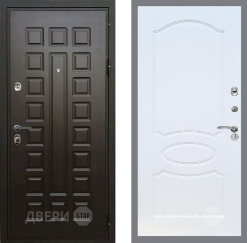 Дверь Рекс (REX) Премиум 3к FL-128 Белый ясень в Черноголовке