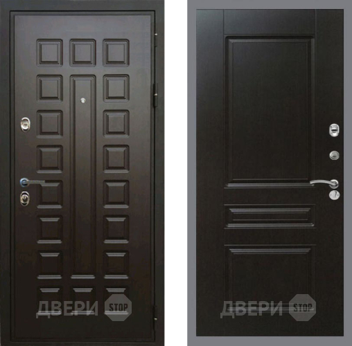 Входная металлическая Дверь Рекс (REX) Премиум 3к FL-243 Венге в Черноголовке
