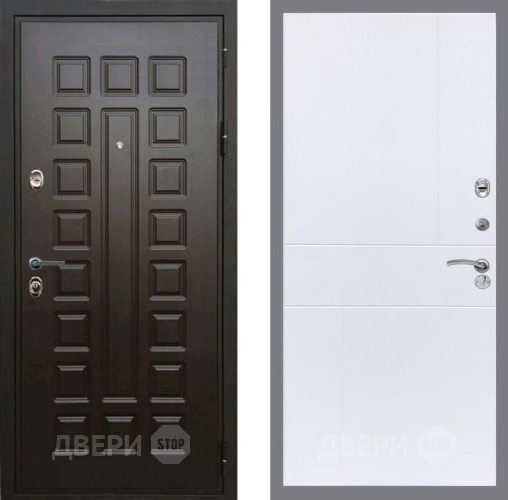 Входная металлическая Дверь Рекс (REX) Премиум 3к FL-290 Силк Сноу в Черноголовке
