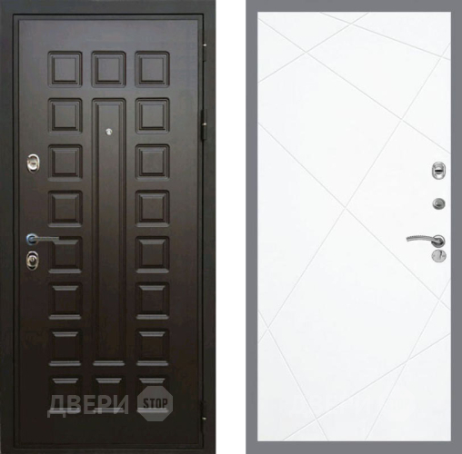 Входная металлическая Дверь Рекс (REX) Премиум 3к FL-291 Силк Сноу в Черноголовке