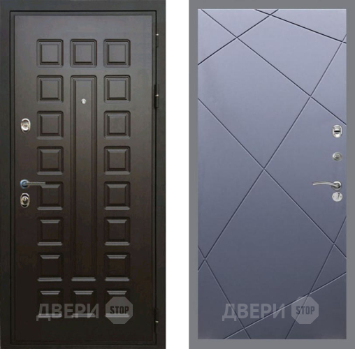 Входная металлическая Дверь Рекс (REX) Премиум 3к FL-291 Силк титан в Черноголовке