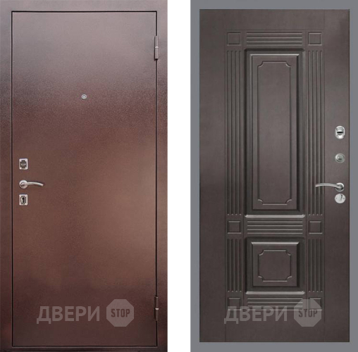 Входная металлическая Дверь Рекс (REX) 1 FL-2 Венге в Черноголовке