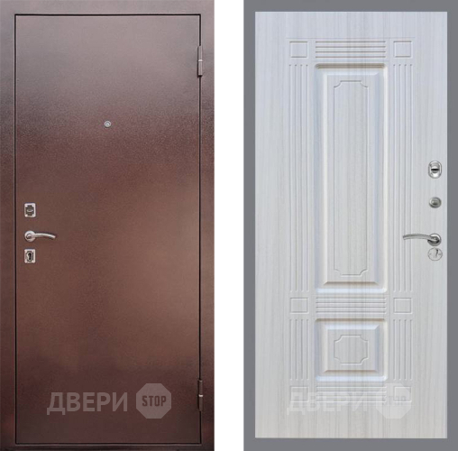 Входная металлическая Дверь Рекс (REX) 1 FL-2 Сандал белый в Черноголовке