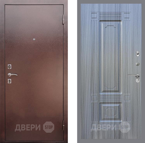 Входная металлическая Дверь Рекс (REX) 1 FL-2 Сандал грей в Черноголовке