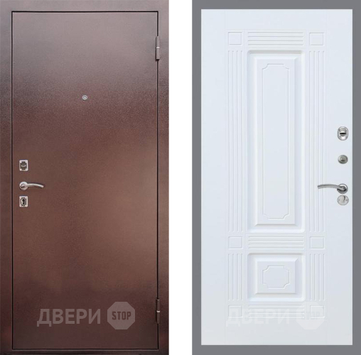 Входная металлическая Дверь Рекс (REX) 1 FL-2 Силк Сноу в Черноголовке