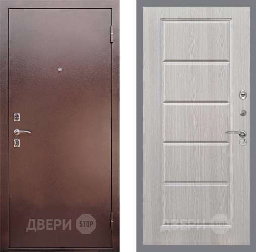 Входная металлическая Дверь Рекс (REX) 1 FL-39 Беленый дуб в Черноголовке