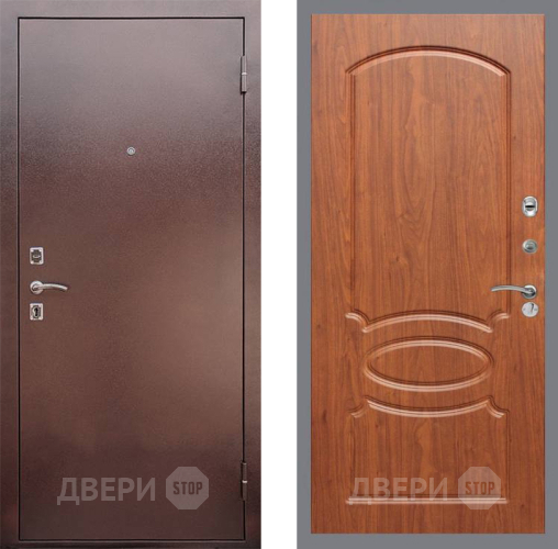 Входная металлическая Дверь Рекс (REX) 1 FL-128 Морёная берёза в Черноголовке