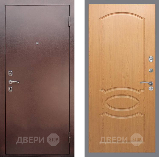 Входная металлическая Дверь Рекс (REX) 1 FL-128 Дуб в Черноголовке