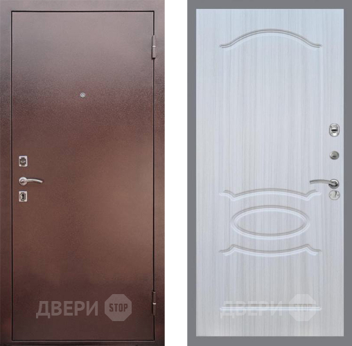 Входная металлическая Дверь Рекс (REX) 1 FL-128 Сандал белый в Черноголовке