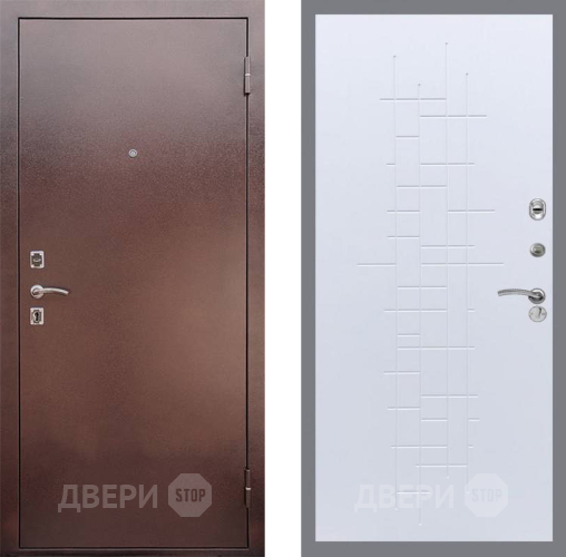 Входная металлическая Дверь Рекс (REX) 1 FL-289 Белый ясень в Черноголовке