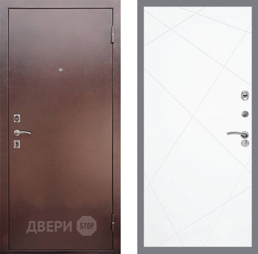 Входная металлическая Дверь Рекс (REX) 1 FL-291 Силк Сноу в Черноголовке