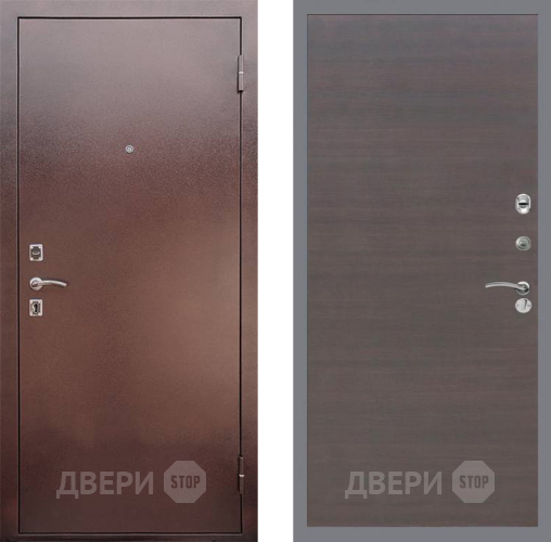 Входная металлическая Дверь Рекс (REX) 1 GL венге поперечный в Черноголовке