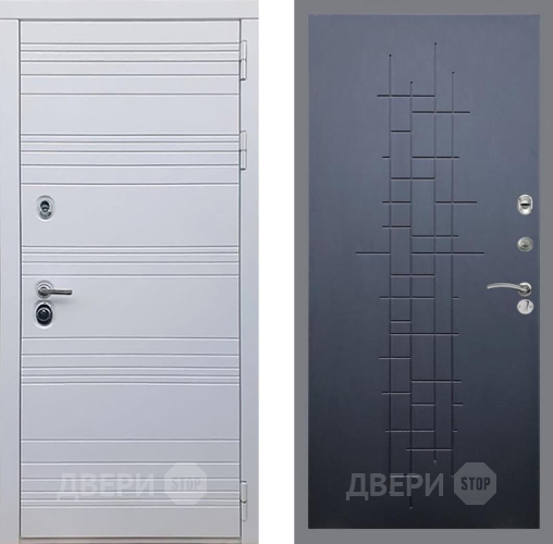 Входная металлическая Дверь Рекс (REX) 14 Силк Сноу FL-289 Ясень черный в Черноголовке