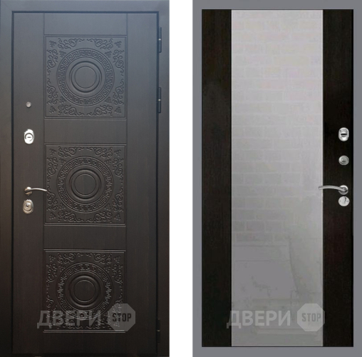 Входная металлическая Дверь Рекс (REX) 10 СБ-16 Зеркало Венге в Черноголовке