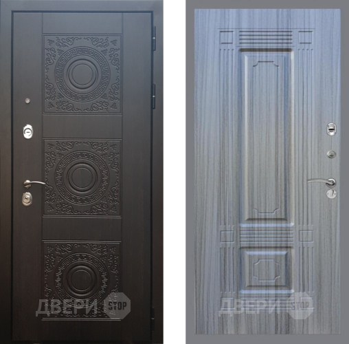 Входная металлическая Дверь Рекс (REX) 10 FL-2 Сандал грей в Черноголовке