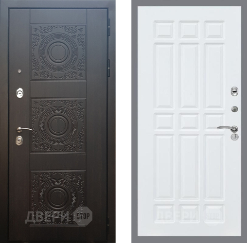 Входная металлическая Дверь Рекс (REX) 10 FL-33 Силк Сноу в Черноголовке