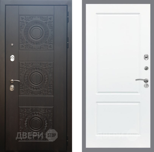 Входная металлическая Дверь Рекс (REX) 10 FL-117 Силк Сноу в Черноголовке