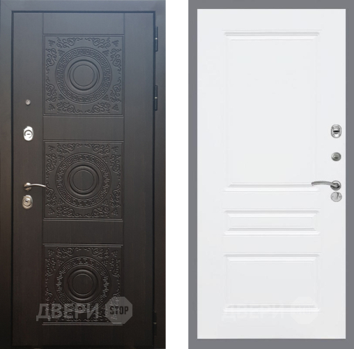 Входная металлическая Дверь Рекс (REX) 10 FL-243 Силк Сноу в Черноголовке