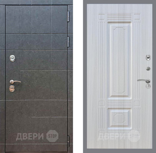 Входная металлическая Дверь Рекс (REX) 21 FL-2 Сандал белый в Черноголовке