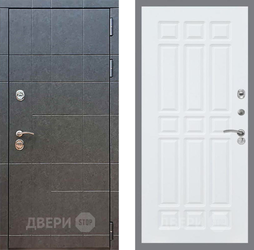 Входная металлическая Дверь Рекс (REX) 21 FL-33 Силк Сноу в Черноголовке