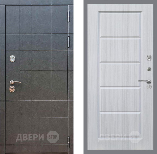 Входная металлическая Дверь Рекс (REX) 21 FL-39 Сандал белый в Черноголовке