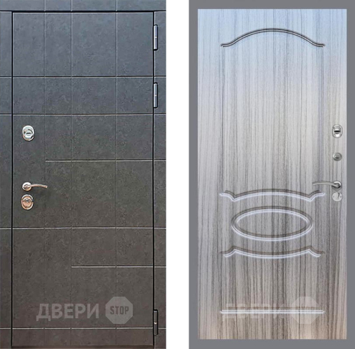 Входная металлическая Дверь Рекс (REX) 21 FL-128 Сандал грей в Черноголовке
