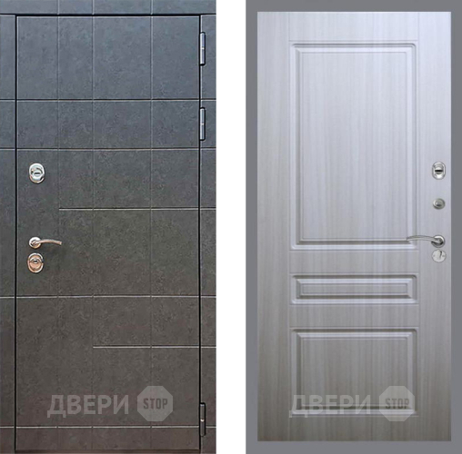 Входная металлическая Дверь Рекс (REX) 21 FL-243 Сандал белый в Черноголовке