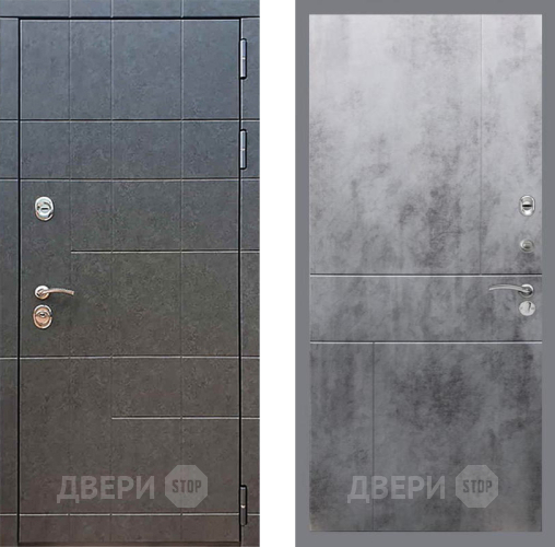 Входная металлическая Дверь Рекс (REX) 21 FL-290 Бетон темный в Черноголовке