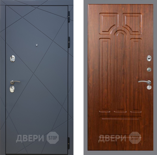 Входная металлическая Дверь Рекс (REX) 13 Силк Титан FL-58 Морёная берёза в Черноголовке