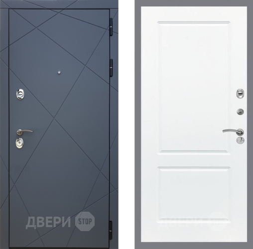 Входная металлическая Дверь Рекс (REX) 13 Силк Титан FL-117 Силк Сноу в Черноголовке