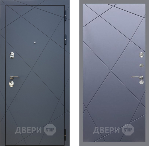 Входная металлическая Дверь Рекс (REX) 13 Силк Титан FL-291 Силк титан в Черноголовке