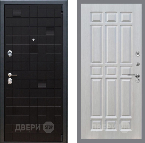 Входная металлическая Дверь Рекс (REX) 12 FL-33 Лиственница беж в Черноголовке