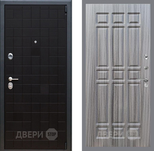 Входная металлическая Дверь Рекс (REX) 12 FL-33 Сандал грей в Черноголовке