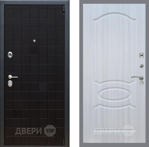 Входная металлическая Дверь Рекс (REX) 12 FL-128 Сандал белый в Черноголовке