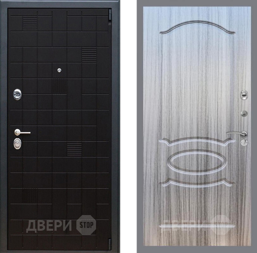 Входная металлическая Дверь Рекс (REX) 12 FL-128 Сандал грей в Черноголовке