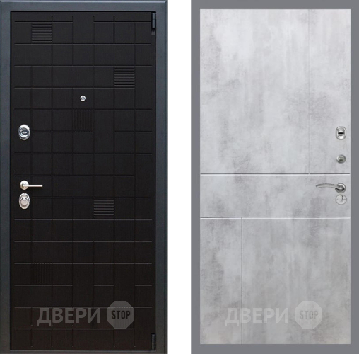 Входная металлическая Дверь Рекс (REX) 12 FL-290 Бетон светлый в Черноголовке