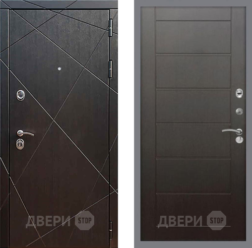 Входная металлическая Дверь Рекс (REX) 13 Венге Сити Венге в Черноголовке