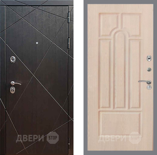 Входная металлическая Дверь Рекс (REX) 13 Венге FL-58 Беленый дуб в Черноголовке