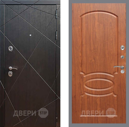 Входная металлическая Дверь Рекс (REX) 13 Венге FL-128 Морёная берёза в Черноголовке
