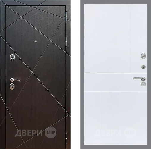 Входная металлическая Дверь Рекс (REX) 13 Венге FL-290 Силк Сноу в Черноголовке