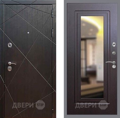 Входная металлическая Дверь Рекс (REX) 13 Венге FLZ-120 Венге в Черноголовке