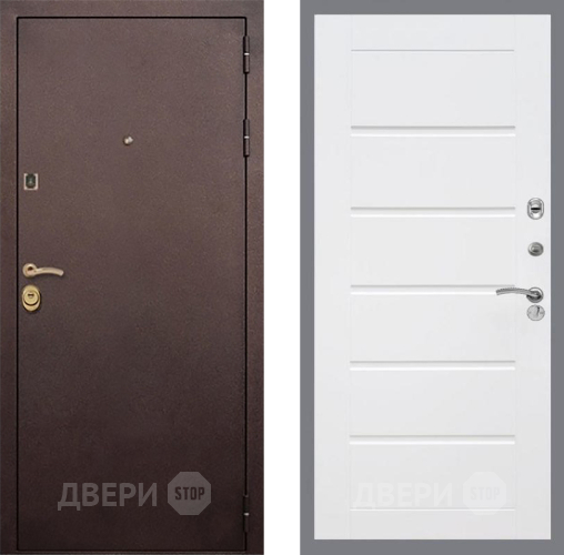 Дверь Рекс (REX) Лайт 3К Сити Белый ясень в Черноголовке