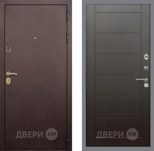 Входная металлическая Дверь Рекс (REX) Лайт 3К Сити Венге в Черноголовке