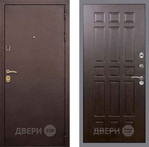 Входная металлическая Дверь Рекс (REX) Лайт 3К FL-33 Венге в Черноголовке