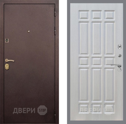 Входная металлическая Дверь Рекс (REX) Лайт 3К FL-33 Лиственница беж в Черноголовке