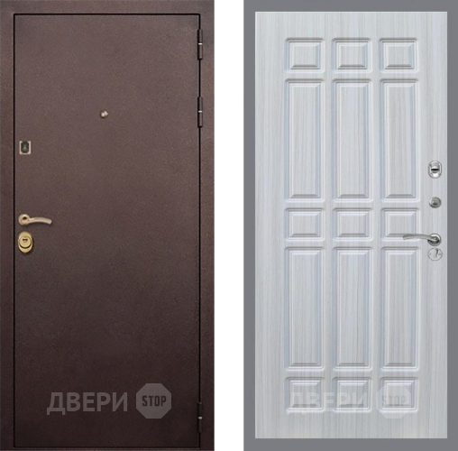 Входная металлическая Дверь Рекс (REX) Лайт 3К FL-33 Сандал белый в Черноголовке